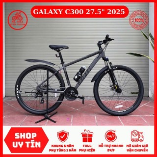  Xe Đạp GALAXY C300 27.5 2025 • Khung nhôm Shimano 3*8 moay-ơ 4 bạc & 6 món phụ kiện tặng kèm 