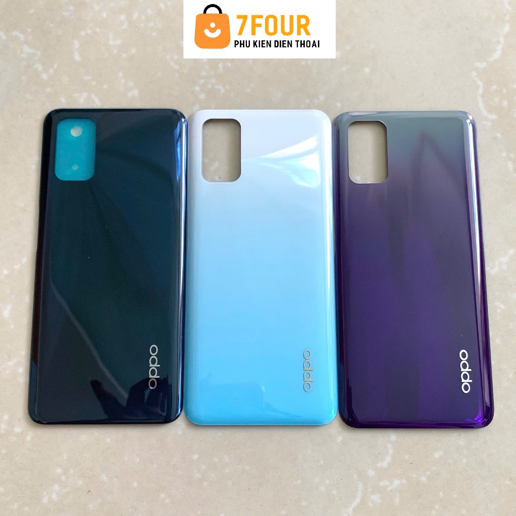 Lưng nắp máy Oppo A92 - Oppo A52 có khay sim, keo dán