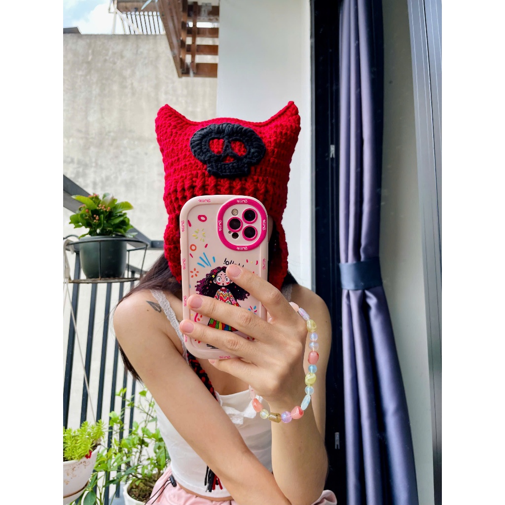 [Handmade] Mũ len kiểu cá tính nam nữ