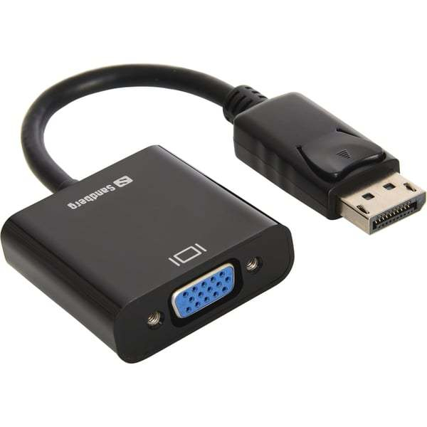 CÁP CHUYỂN ĐỔI DISPLAY PORT to VGA - CABLE CHUYỂN ĐỔI TỪ CỔNG DISPLAY PORT(đực) SANG CỔNG VGA(cái)