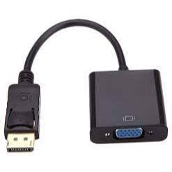 CÁP CHUYỂN ĐỔI DISPLAY PORT to VGA - CABLE CHUYỂN ĐỔI TỪ CỔNG DISPLAY PORT(đực) SANG CỔNG VGA(cái)