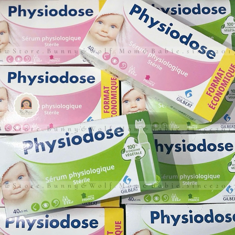 Nước Muối Sinh Lý Physiodose / Gifrer Pháp cho bé từ sơ sinh [ BW Store ]