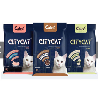 [HOẢ TỐC-GV] 1 TẢI 7 TÚI CÁT VỆ SINH CHO MÈO CÁT CITYCAT 8L=3.7KG - CHUBBY MEW