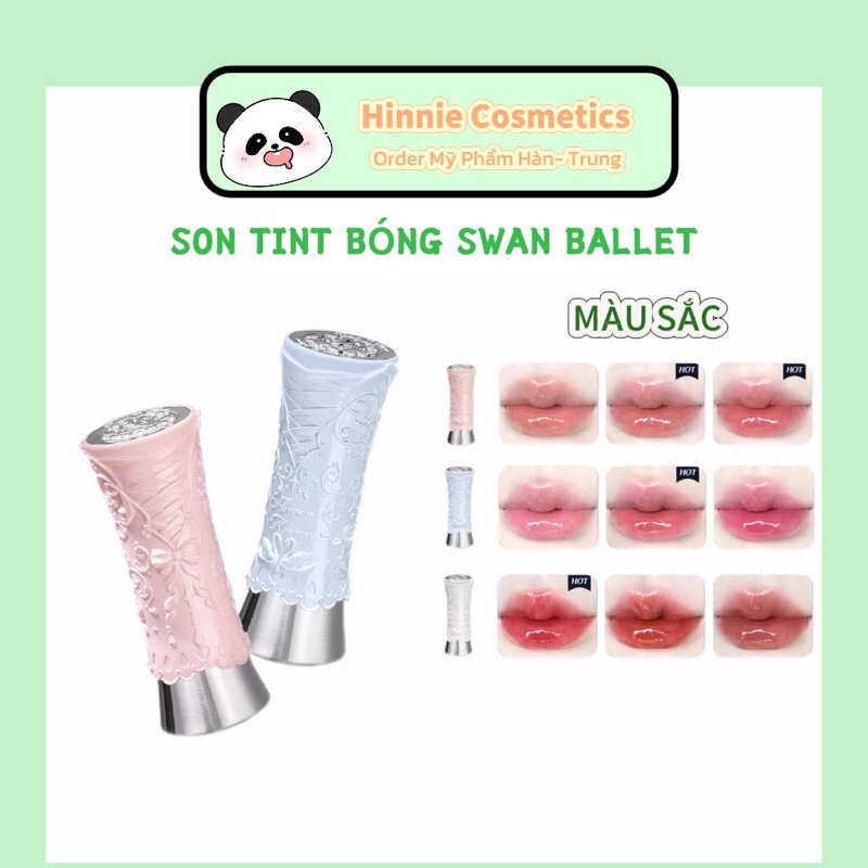 (Sẵn) Son tint Flower Knows Swan Ballet - Thiên Nga Ballet