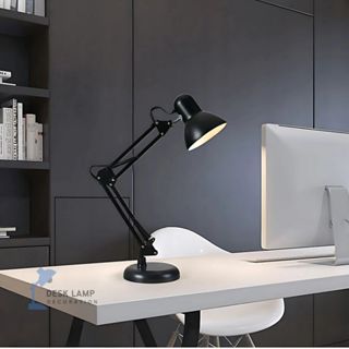 Đèn bàn học đọc sách bóng LED đui E27 – Chống chói, chống cận bảo vệ mắt, kiểu dáng cổ điển