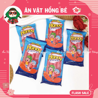 Gói 5 Chiếc Xúc Xích Ăn Liền HanDy Đức Việt (Gói 115gr), đồ ăn vặt