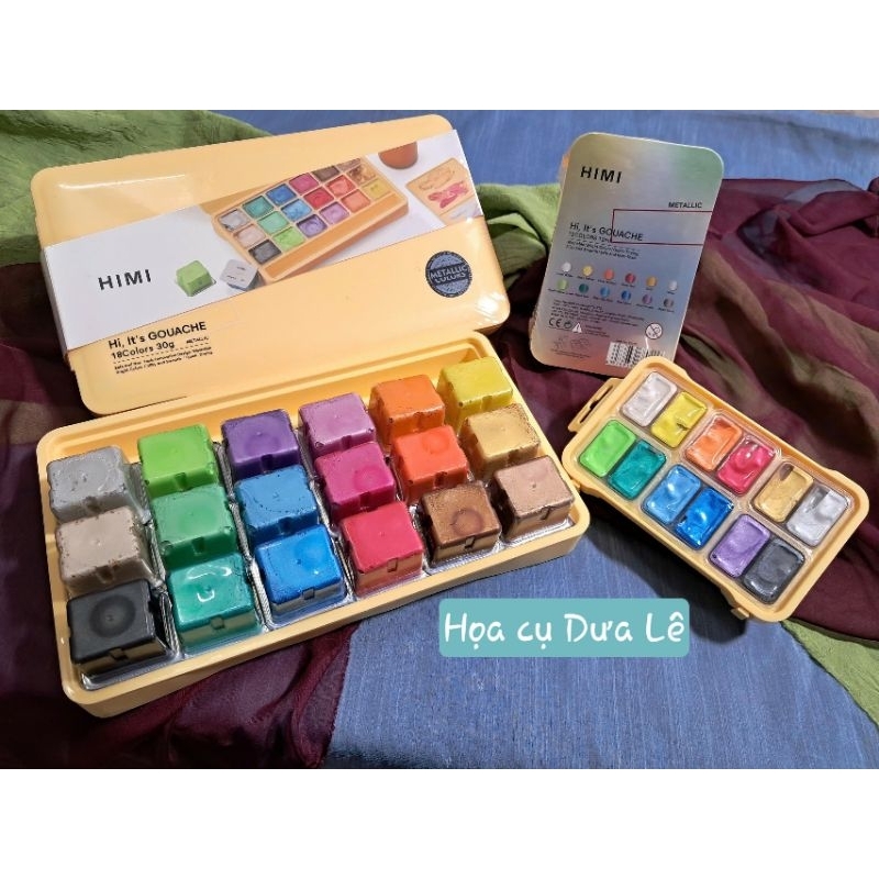 GOUACHE nhũ HIMI.MIYA