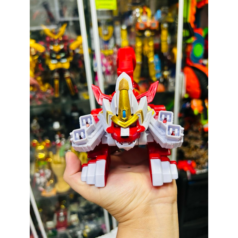 Đồ chơi Robo BANDAI Uchu Sentai Kyuranger Kyutama Gattai 77 DX Kojishi Voyager chính hãng