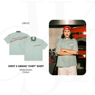 Áo Sơ Mi Tay Ngắn OWST x Amano "Chef" Shirt