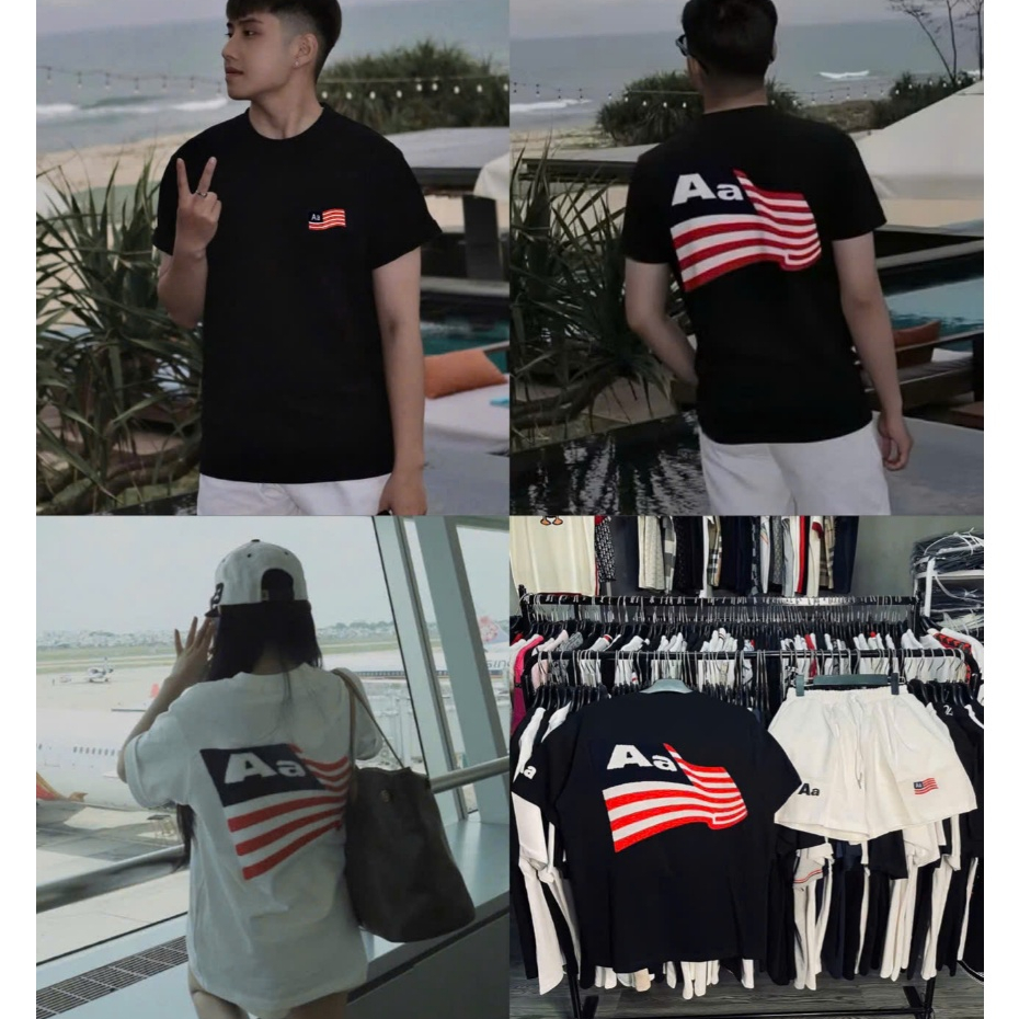 Bộ Quần Áo Aastu Thêu Xù Cao Cấp Full Tag Form Rộng Nam Nữ Chất Cotton 270gsm Dày Dặn Xu Hướng 2025