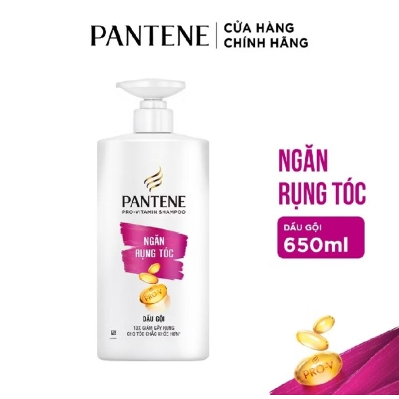 dầu gội Pantene ngăn rụng tóc siêu mượt