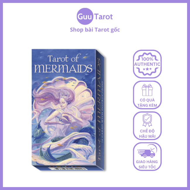 Bộ Bài Tarot of Mermaids (Guu Tarot Shop)