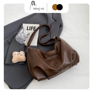  Túi tote nữ thời trang túi đeo vai da mềm size 35cm phong cách Hàn Quốc DK52 