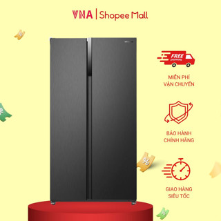 Tủ lạnh Hitachi Side By Side 525 lít Inverter HRSN9552DDXVN màu xám