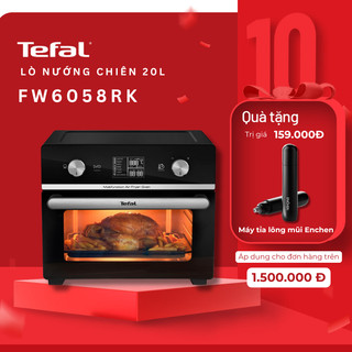Lò nướng và chiên không dầu Tefal Oven FW6058RK - 20L Hàng Chính Hãng / BH 02 năm