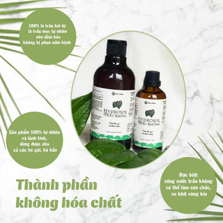Nước Cất Trầu Không (Toner trầu không) 100ml - Trị Viêm, Kháng Khuẩn, An Toàn Cho Mẹ Bầu, Mẹ Sau Sinh Và Trẻ Nhỏ