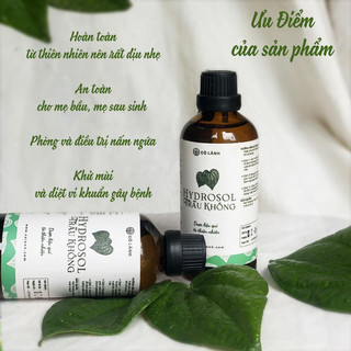 Nước Cất Trầu Không (Toner trầu không) 100ml - Trị Viêm, Kháng Khuẩn, An Toàn Cho Mẹ Bầu, Mẹ Sau Sinh Và Trẻ Nhỏ