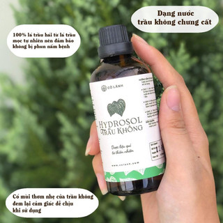 Nước Cất Trầu Không (Toner trầu không) 100ml - Trị Viêm, Kháng Khuẩn, An Toàn Cho Mẹ Bầu, Mẹ Sau Sinh Và Trẻ Nhỏ