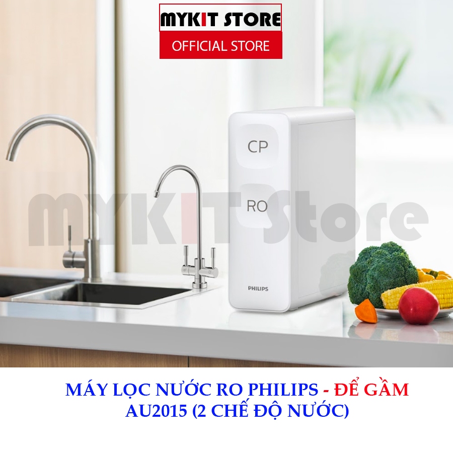 [Miễn phí lắp đặt] Máy lọc nước để gầm RO Philips AUT2015 chính hãng