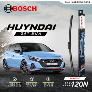 [TẶNG VIÊN SỦI PHA NƯỚC RỬA KÍNH] Gạt Mưa Ô Tô BOSCH cho xe HUYNDAI - Gạt Mưa Chính Hãng BOSCH Gạt Sạch Gạt Êm