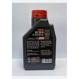 Nhớt Motul 7000 (Mẫu mới của Htech) 4T 10W40