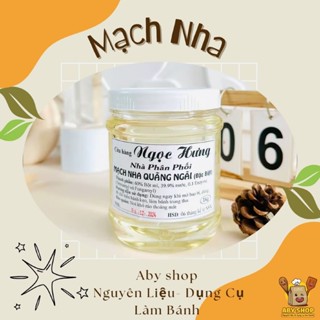 Mạch nha, đường mạch nha vàng là nguyên liệu không thể thiếu trong sản xuất bánh, mứt, kẹo
