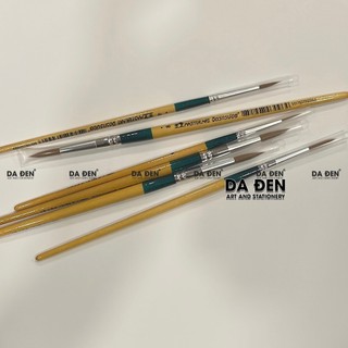 [DA ĐEN] Cọ Vẽ Màu Nước Đầu Tròn Master Art