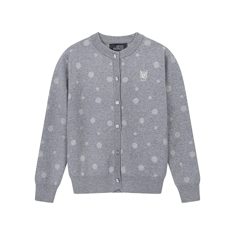  MOODSWINGS - Áo khoác dệt kim BASIC CARDIGAN 