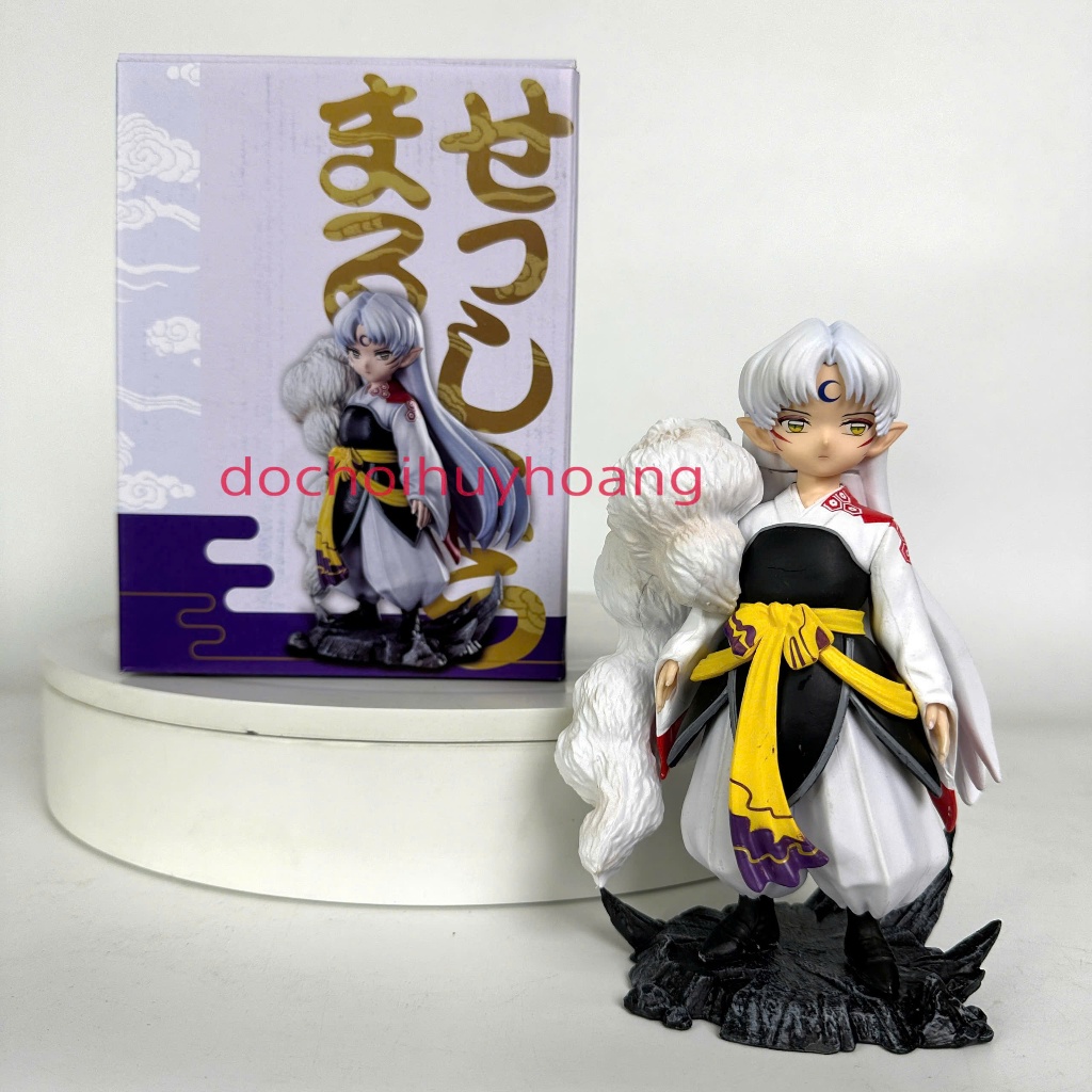 Mô hình tượng nhân vật Sesshomaru kid khuyển dọa xoa 17cm