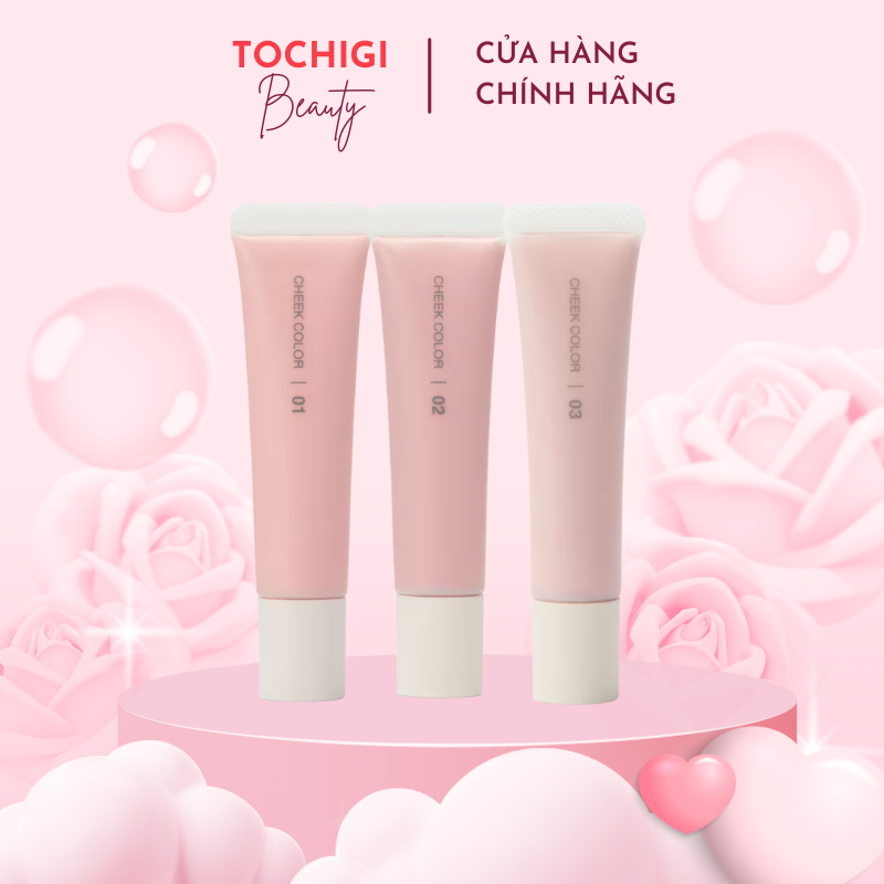 Má hồng dạng kem Muji 10g