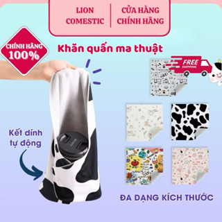 Khăn Ma Thuật Tự Dính Túi Vải Xếp Magic Đựng Mỹ Phẩm, Lens Máy Ảnh, Đồ Make Up, Laptop Gấp Gọn