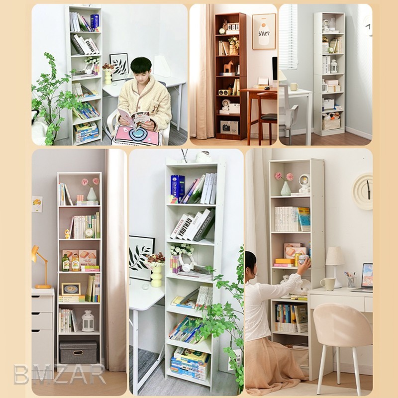Bmzar Kệ sách gỗ đa năng có khả năng tận dụng không gian cao và đa chức năng trang trí và lưu trữ | BigBuy360 - bigbuy360.vn