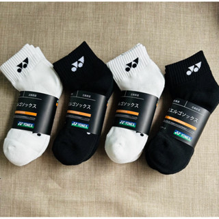 Set 3 đôi Tất Yonex Vớ cầu lông  cổ cao Hàng đẹp 3 sợi dày dặn, dành cho nam nữ tập luyện thi đấu