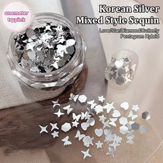 Nhũ sequin bạc style Hàn