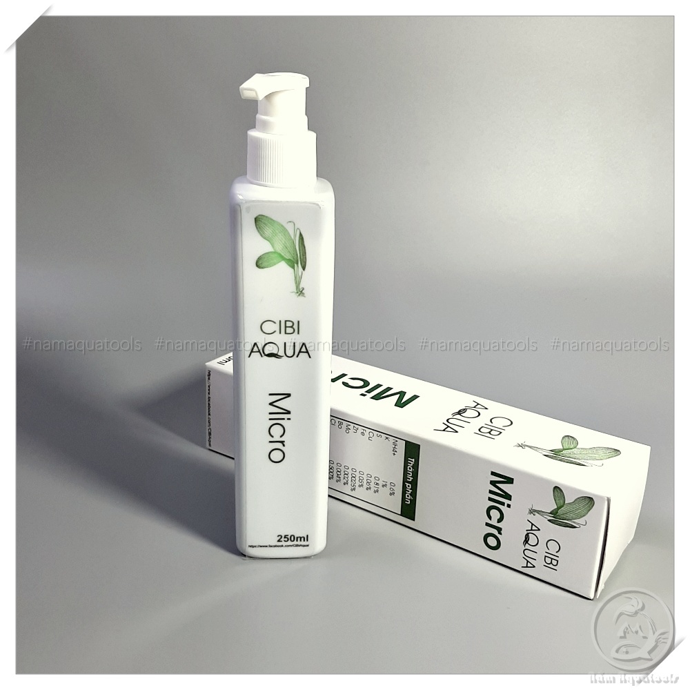 CiBi Micro 250mL – Phân nước vi lượng đa dạng giúp cây thuỷ sinh phát triển khỏe mạnh