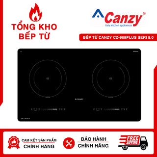 Bếp từ Canzy CZ-989plus Seri 8.0  sản xuất 2025 linh kiện nhập khẩu châu Âu  siêu bền siêu rẻ 
