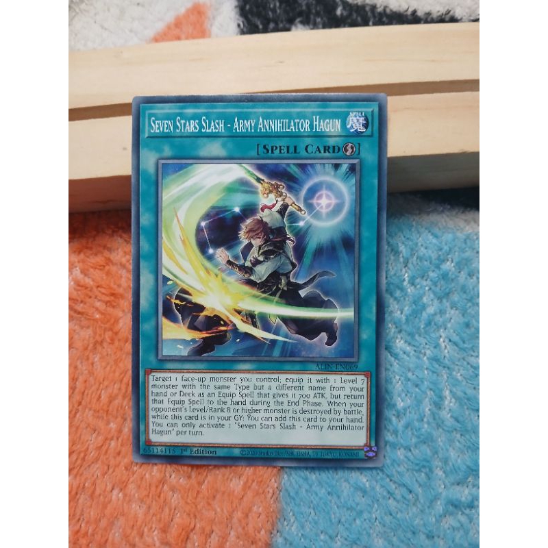 [Yugioh Biên Hòa Store] 1 lá thẻ bài Seven Stars Slash - Army Annihilator Hagun - ALIN-EN069 - Commo