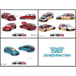  Xe Mô Hình Honda Civic  EF  V1 tỷ lệ 1:64 Kaido House  MiniGT Các Loại 