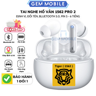  Tai Nghe Bluetooth Không Dây Hổ Vằn 1562 Pro2 Bản Tốt Bass Căng Full Tính Năng Tự Động Kết Nối Định Vị Pin Trâu 