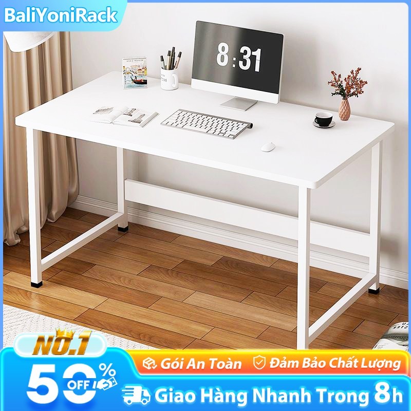 Bali Bàn Học Sinh Viên Bàn Làm Việc Đa Năng Tại Nhà Bàn Làm Chân Sắt Mặt Gỗ Giá Rẻ(Giao Hàng Trong Vòng 12 Giờ) | BigBuy360 - bigbuy360.vn