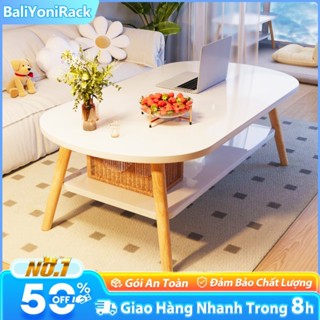  Bali Bàn Sofa Bàn Trà Hình Ovan Bàn Gỗ Phòng Khách Để Đồ Tiện Dụng 4 Chân Gỗ Tự Nhiên Cao Cấp Bàn Trà Phòng Khách Tiện 