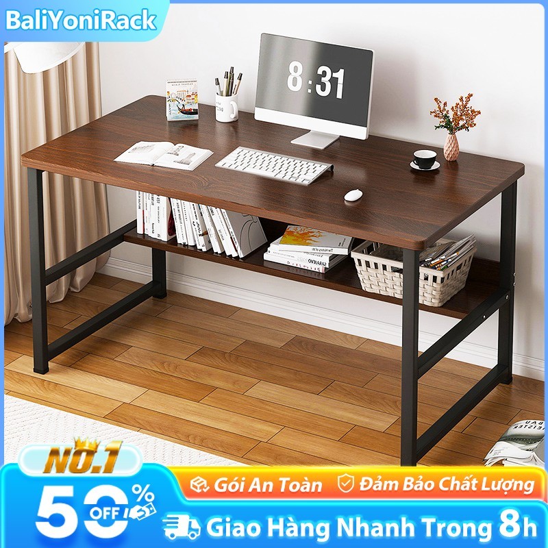 Bali Bàn Học Sinh Viên Bàn Làm Việc Đa Năng Tại Nhà Bàn Làm Chân Sắt Mặt Gỗ 【Giá Tốt Nhất】 | BigBuy360 - bigbuy360.vn