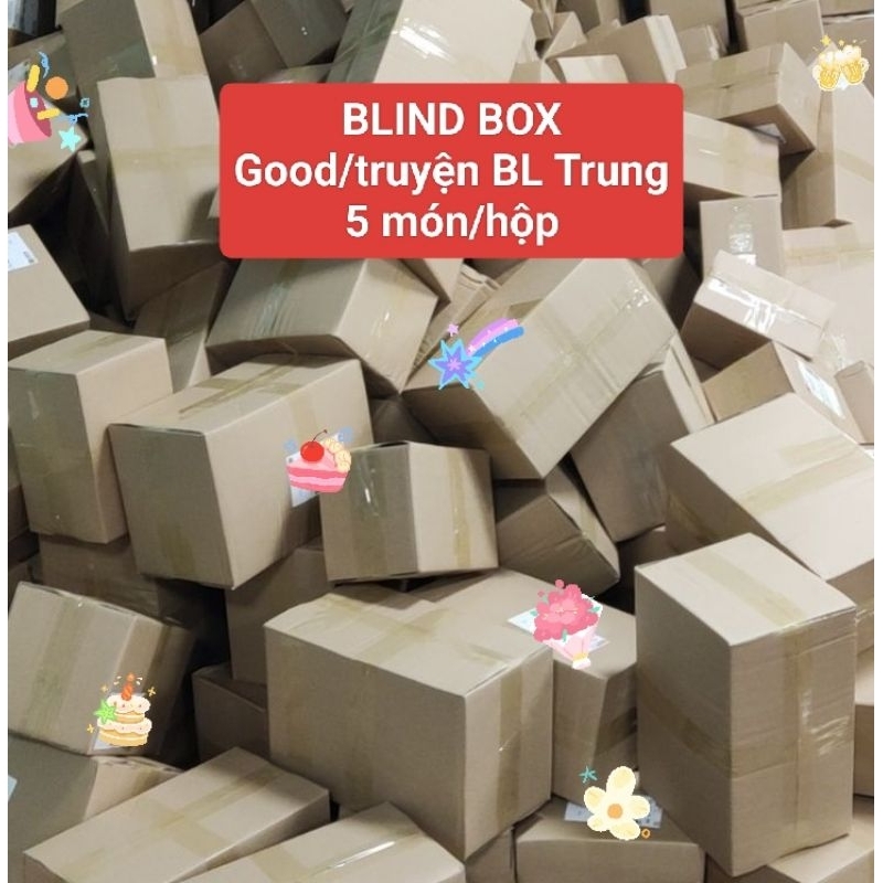 Blind Box Goods BL Trung 5 món/box (Lucky Box)