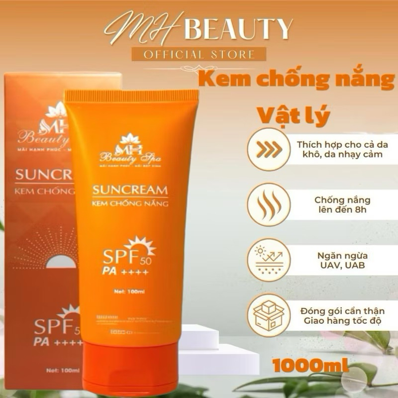 Chống nắng cam MH beauty spa.