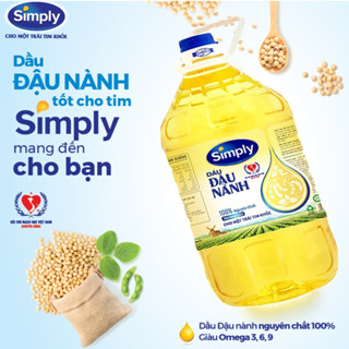 Dầu Ăn Simply Đậu Nành Can 5Lit