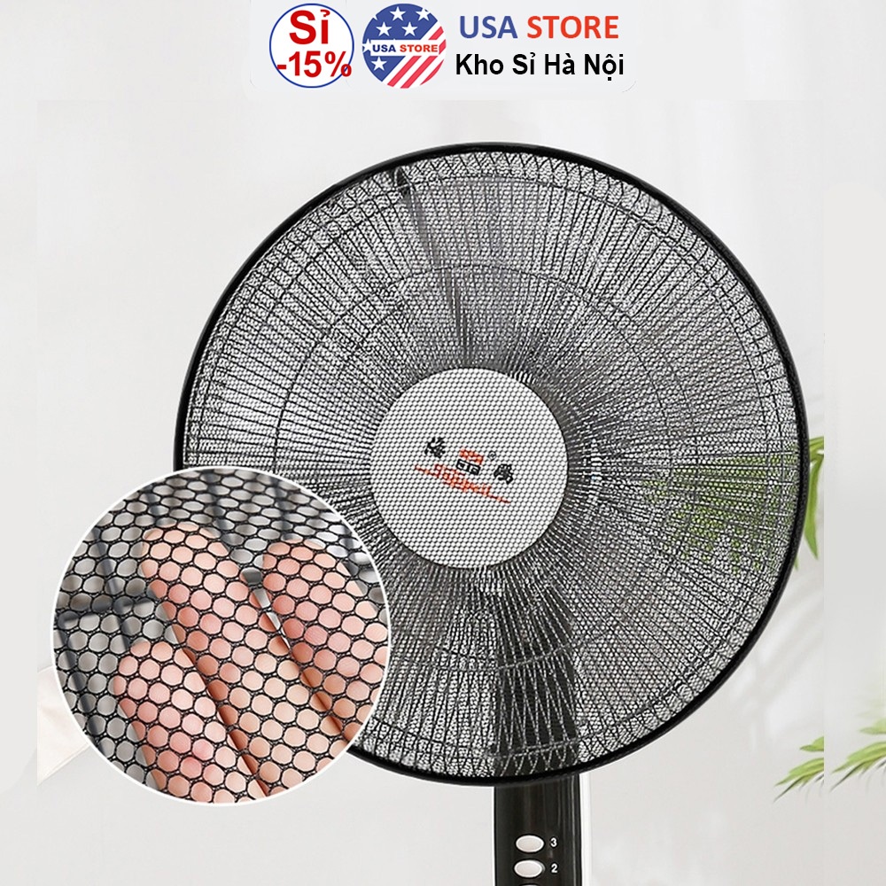 Lưới Trùm Bọc Quạt R3 Mới Tránh Kẹp Tay Chống Bụi Bẩn Bảo Vệ  Cho Bé