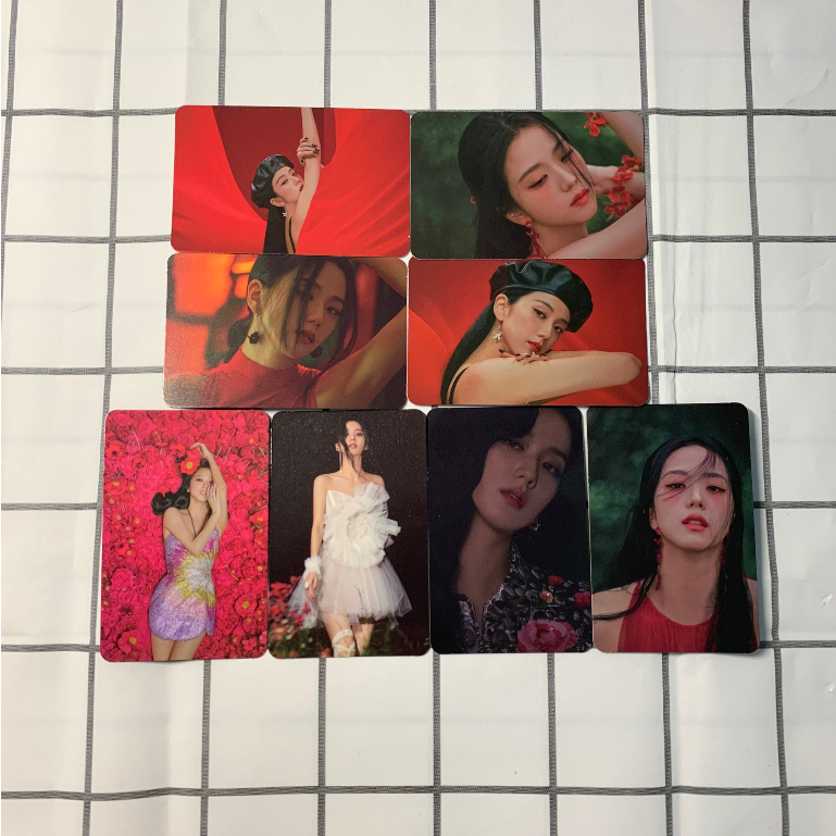 CARD BO GÓC QUÀ PRE Order Album ME JISOO BLACKPINK SOLO