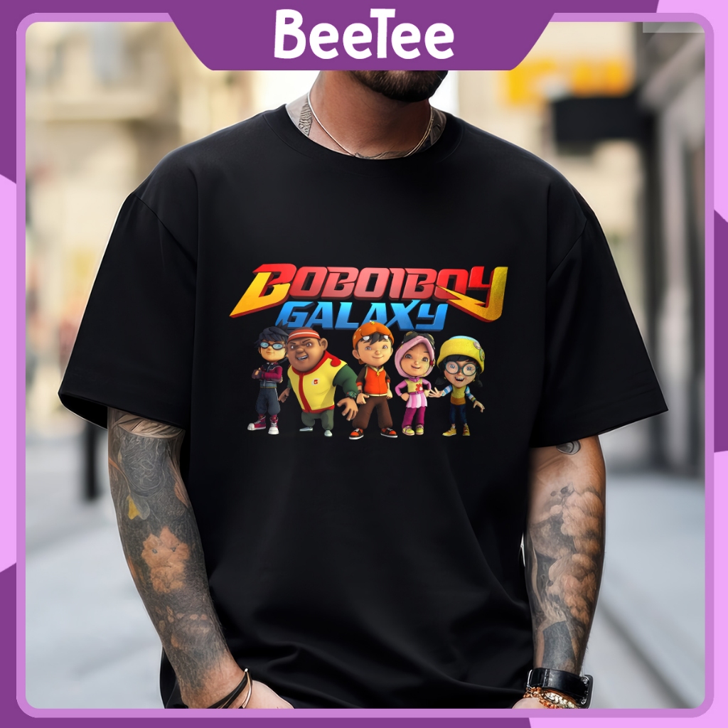 Áo Thun Oversize Boboiboy Galaxy Form Rộng Thoáng Mát 442