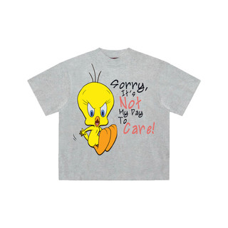  Áo thun form boxy BLACKDOKI-Quacker not to care  áo phông form rộng chất cotton tay lỡ menswear womanswear 