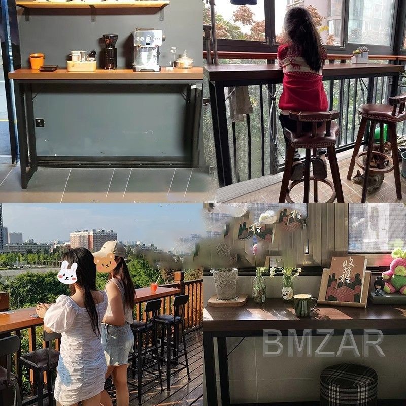 BMZAR Bàn ban công cửa sổ tích hợp bàn nhà bàn dài làm việc bàn cao phòng khách bàn ăn phòng trà | BigBuy360 - bigbuy360.vn